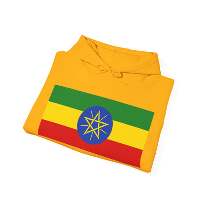 Ethiopia Flag on Hoodie