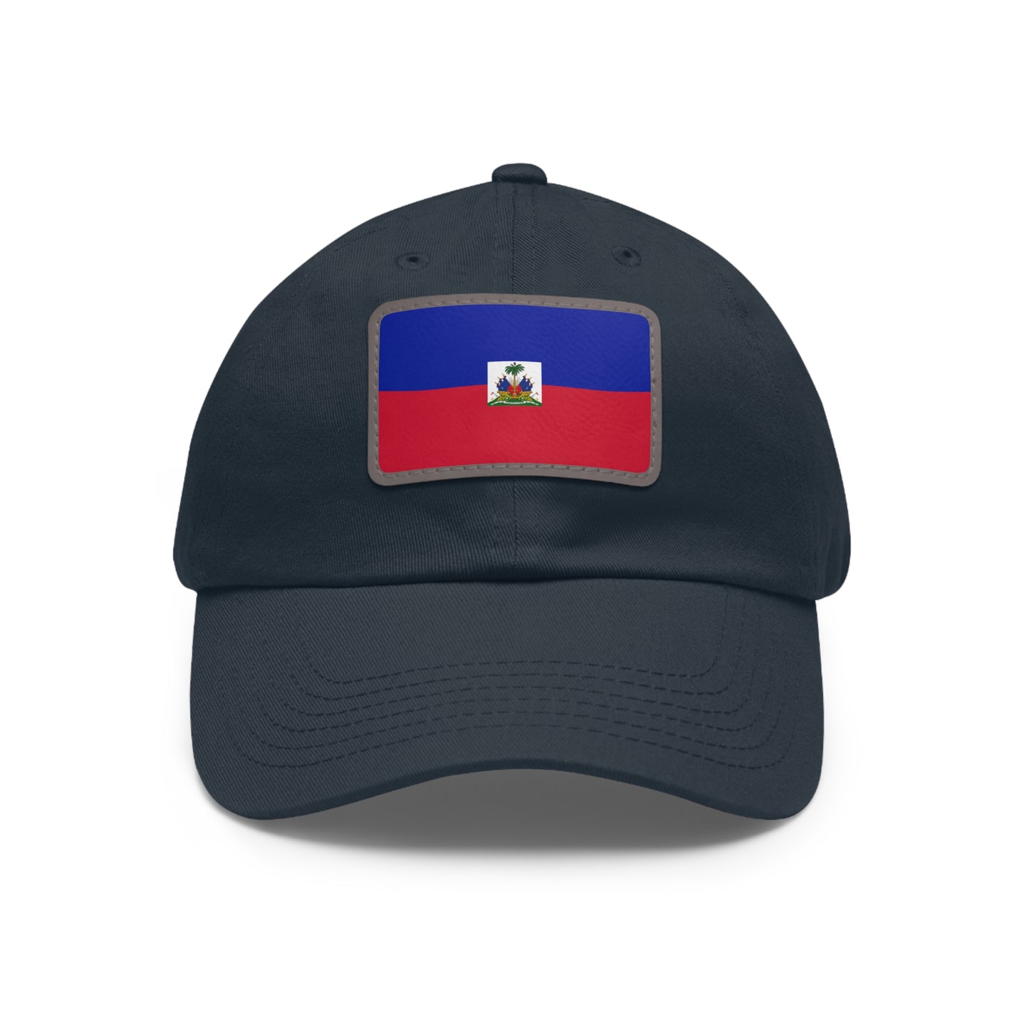 Haiti Leather Patch Hat