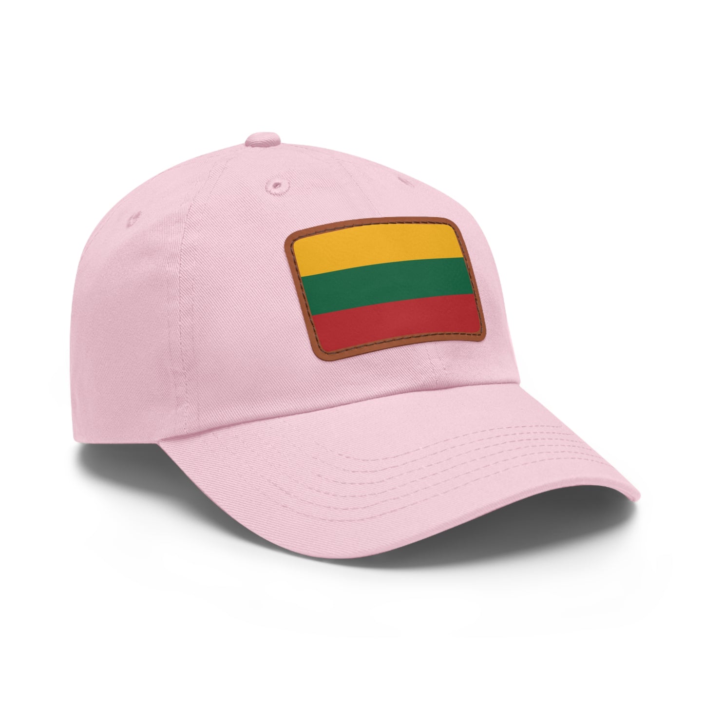 Lithuania Leather Patch Hat