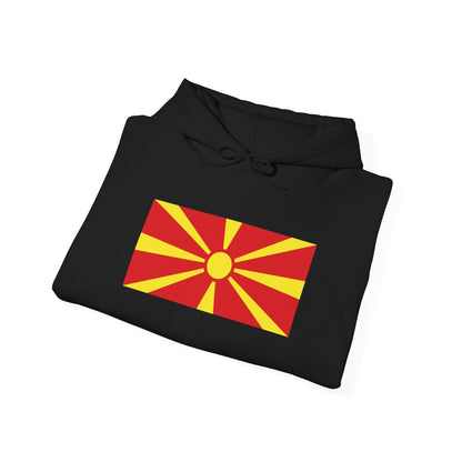 North Macedonia Flag Hoodies