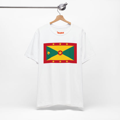 Grenada Flag on T-shirt