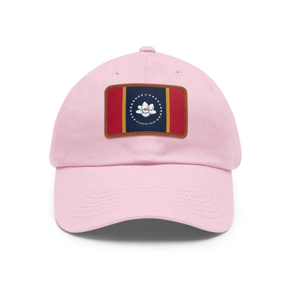 Mississippi Leather Patch Hat