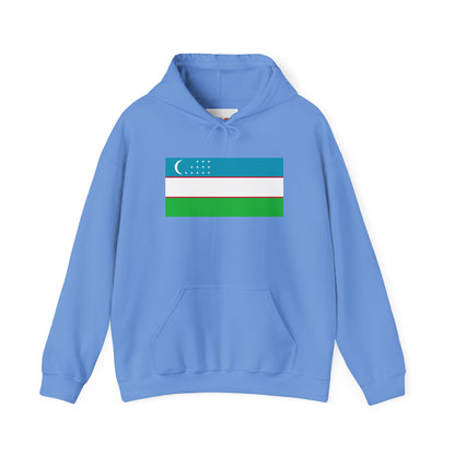 Uzbekistan Flag Hoodies