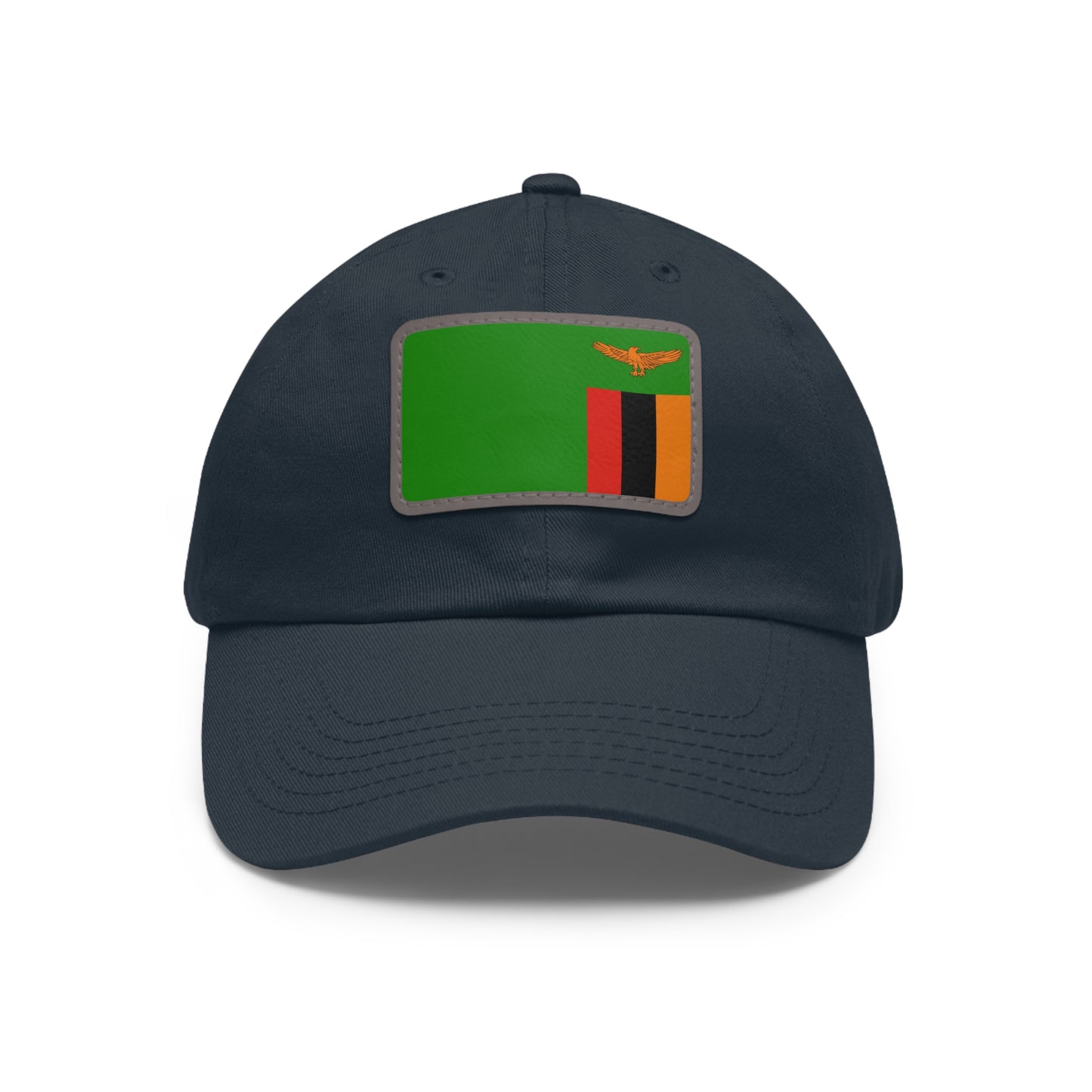 Zambia Leather Patch Hat