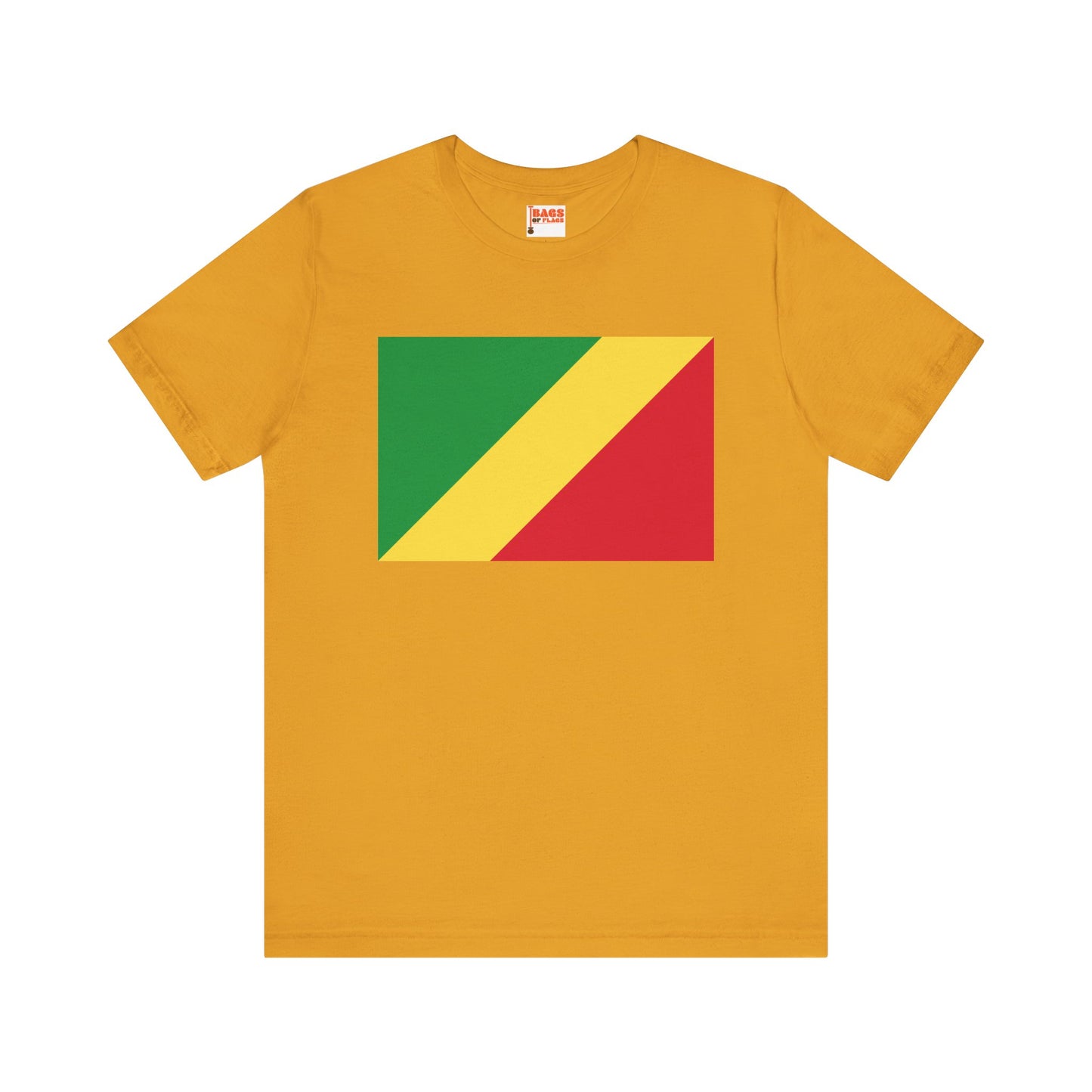 Republic of Congo Flag on T-shirt