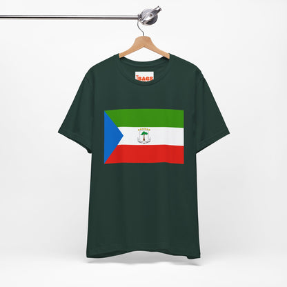 Equatorial Guinea Flag on T-shirt