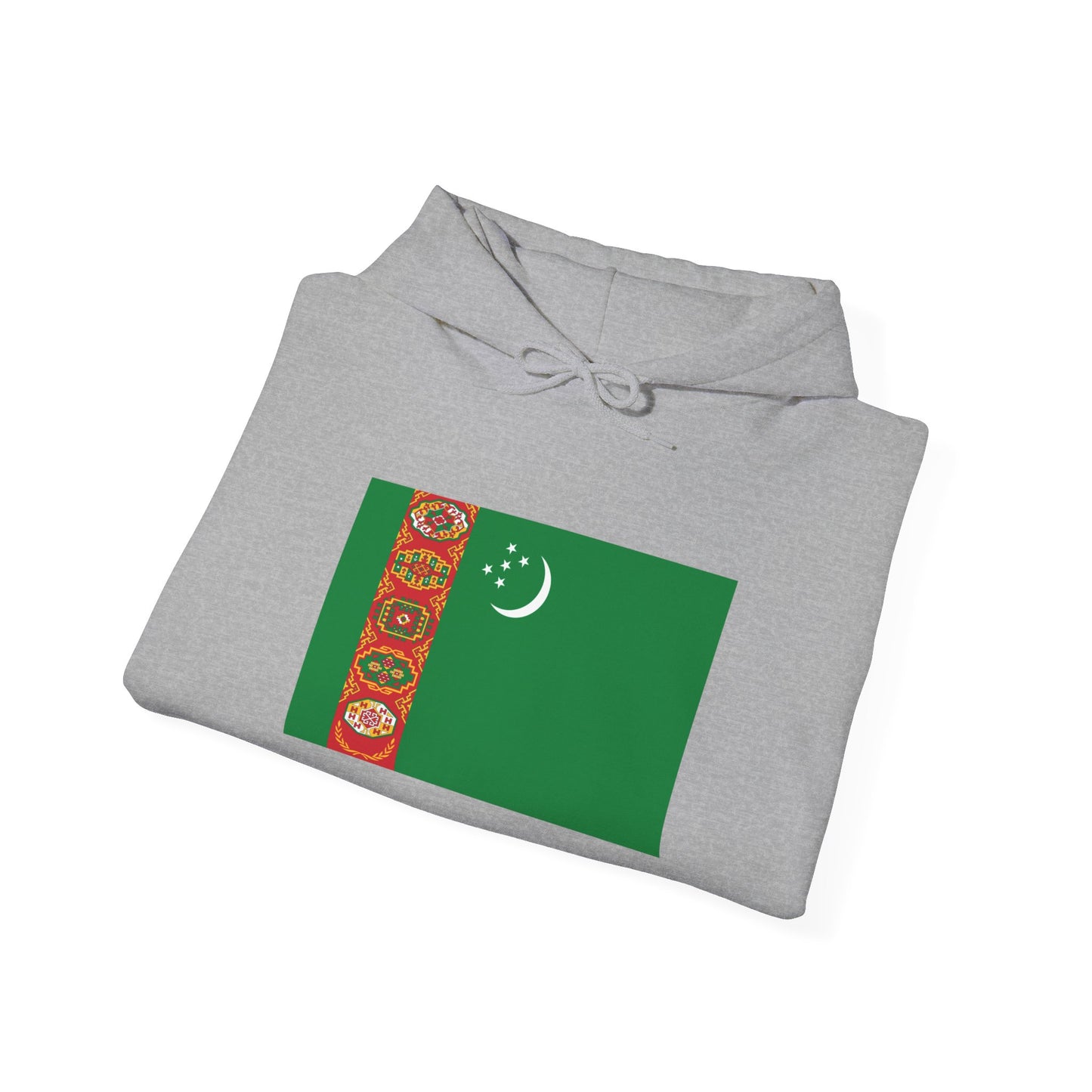 Turkmenistan Flag Hoodies