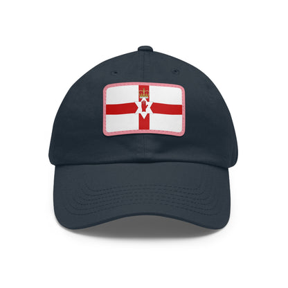 Northern Ireland Leather Patch Hat