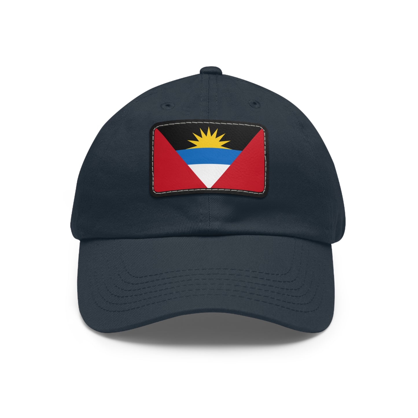 Antigua and Barbuda Leather Patch Hat