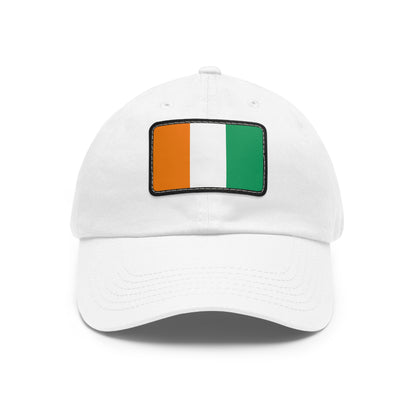 Côte d’Ivoire Leather Patch Hat