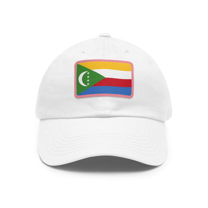 Comoros Leather Patch Hat
