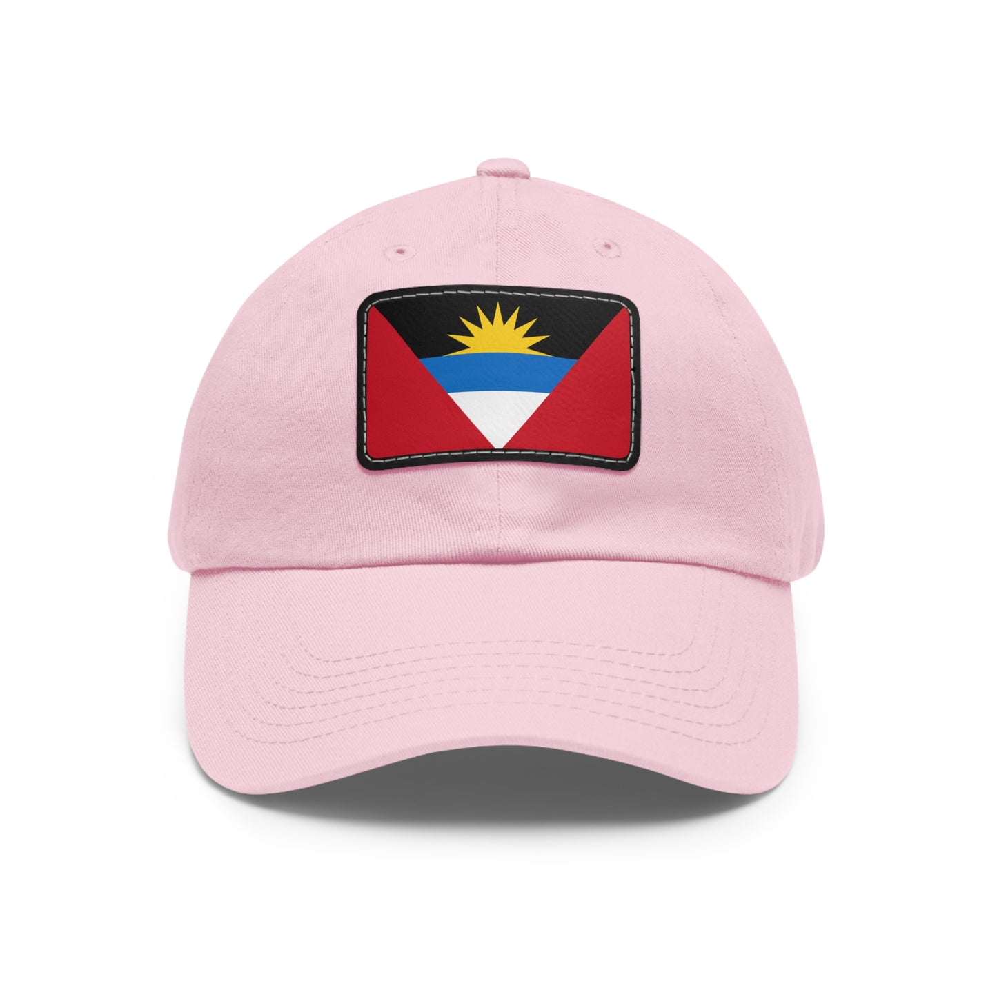 Antigua and Barbuda Leather Patch Hat