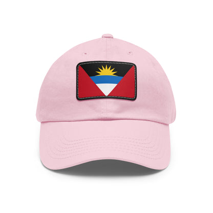 Antigua and Barbuda Leather Patch Hat