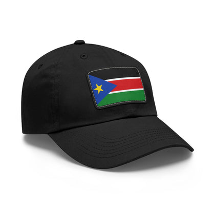 South Sudan Leather Patch Hat