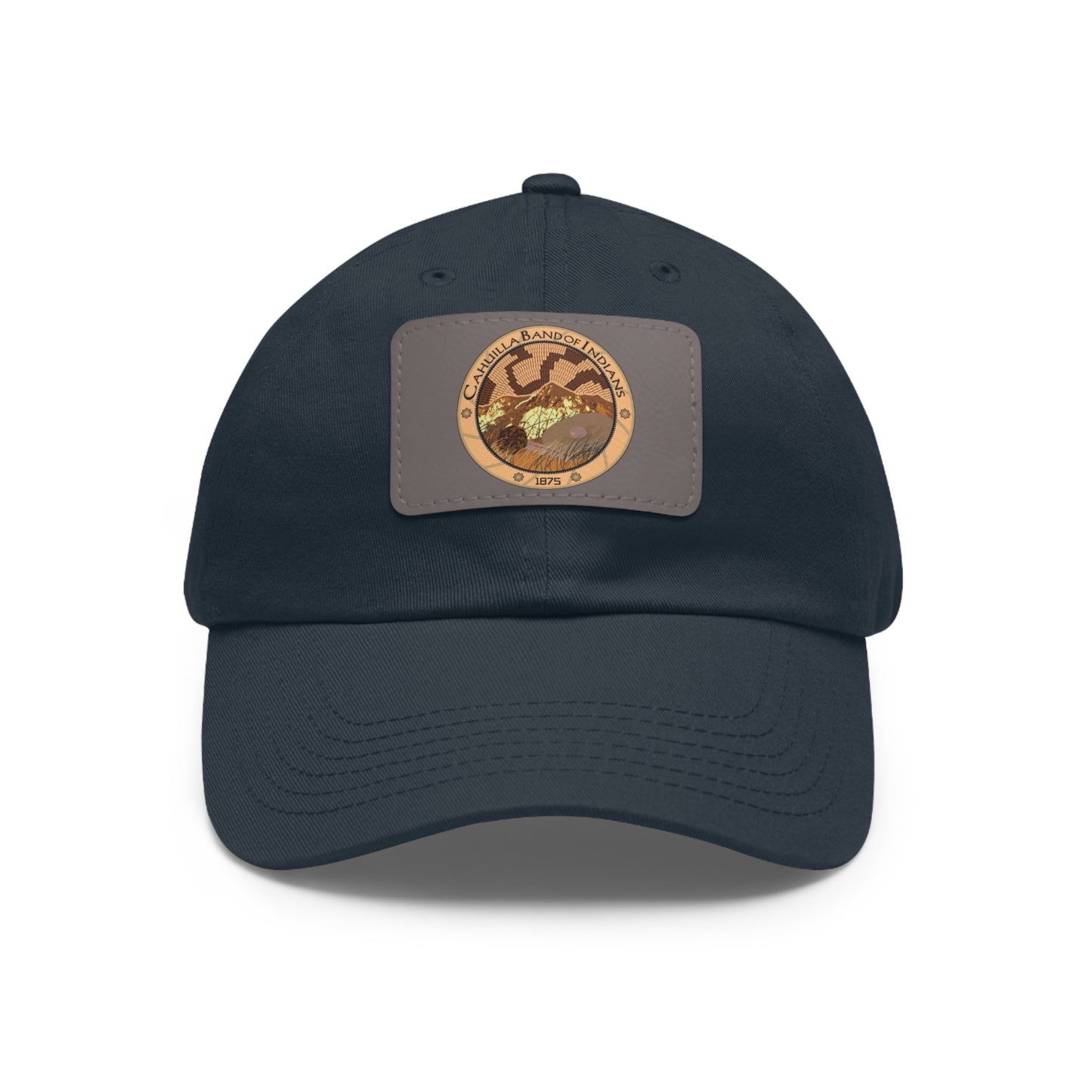 Cahuilla Leather Patch Hat