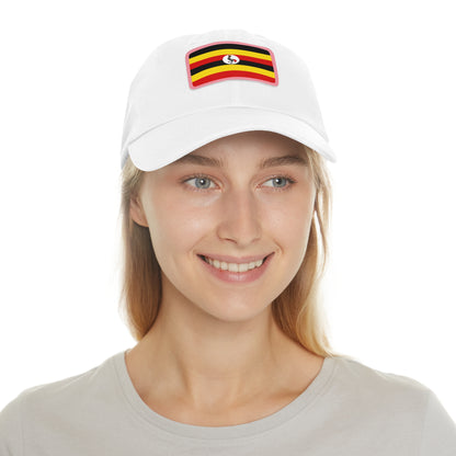 Uganda Leather Patch Hat