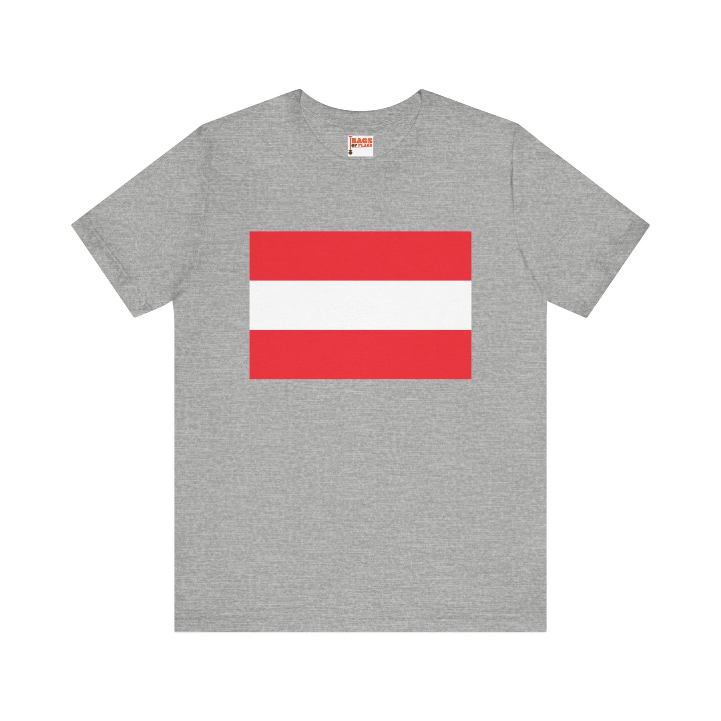Austria Flag on T-shirt