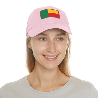 Benin Leather Patch Hat