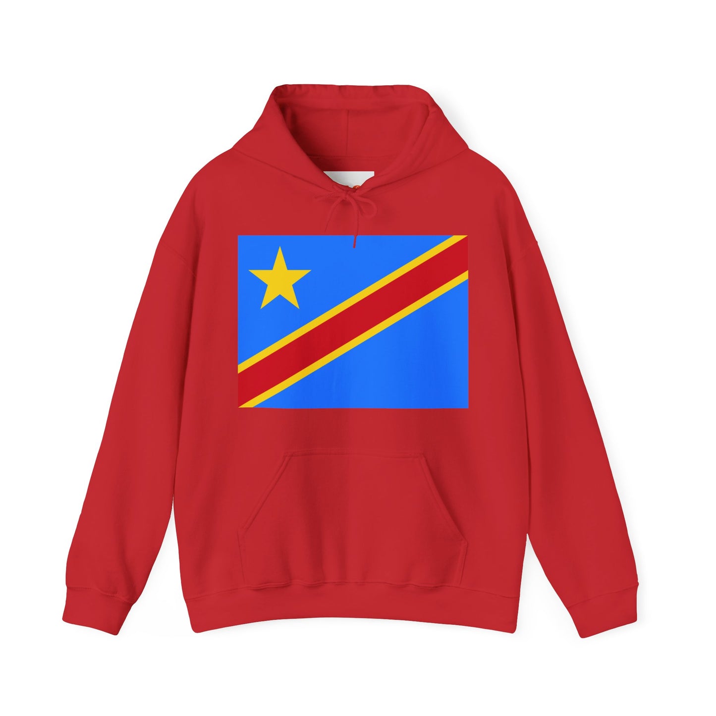 Democratic Republic of Congo Flag on Hoodie