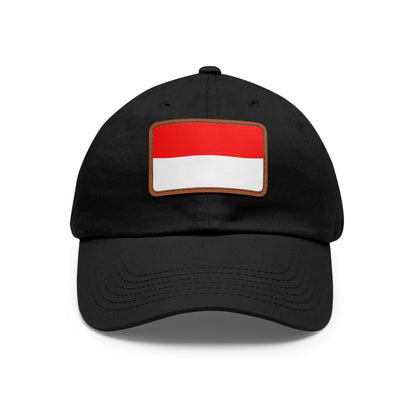Indonesia Leather Patch Hat