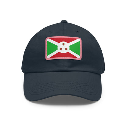 Burundi Leather Patch Hat