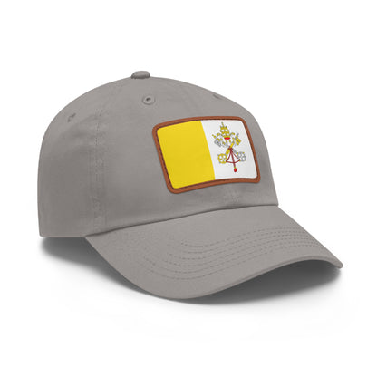 Vatican City Leather Patch Hat