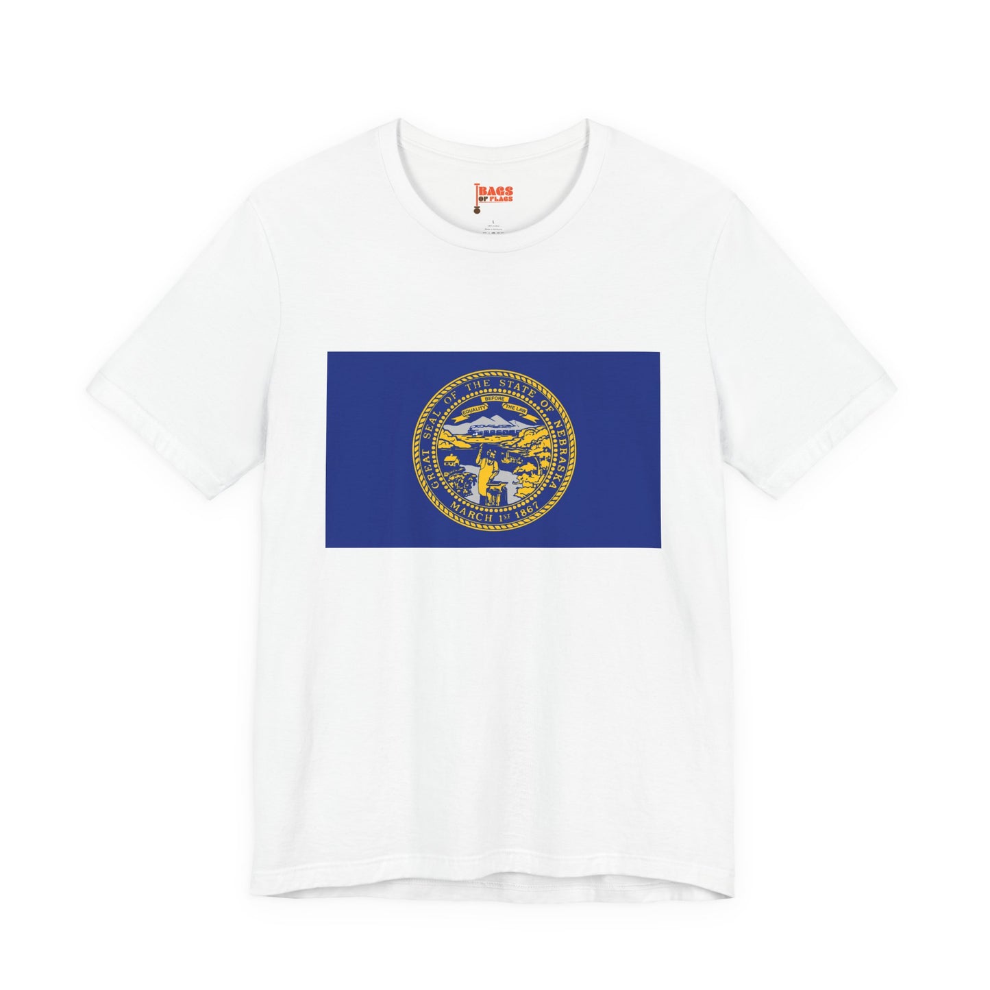 Nebraska Flag T-shirts
