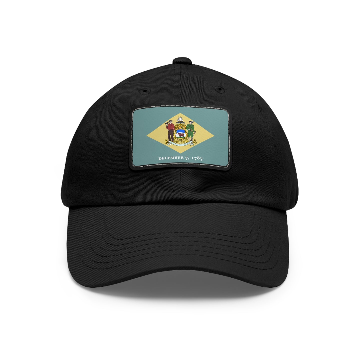 Delaware Leather Patch Hat