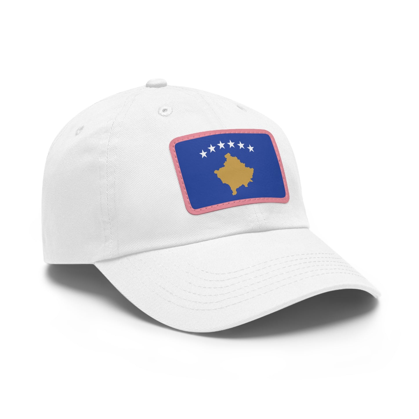 Kosovo Leather Patch Hat
