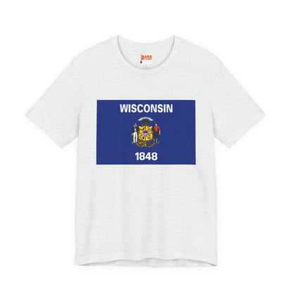 Wisconsin Flag T-shirts