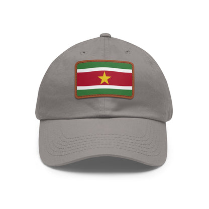 Suriname Leather Patch Hat
