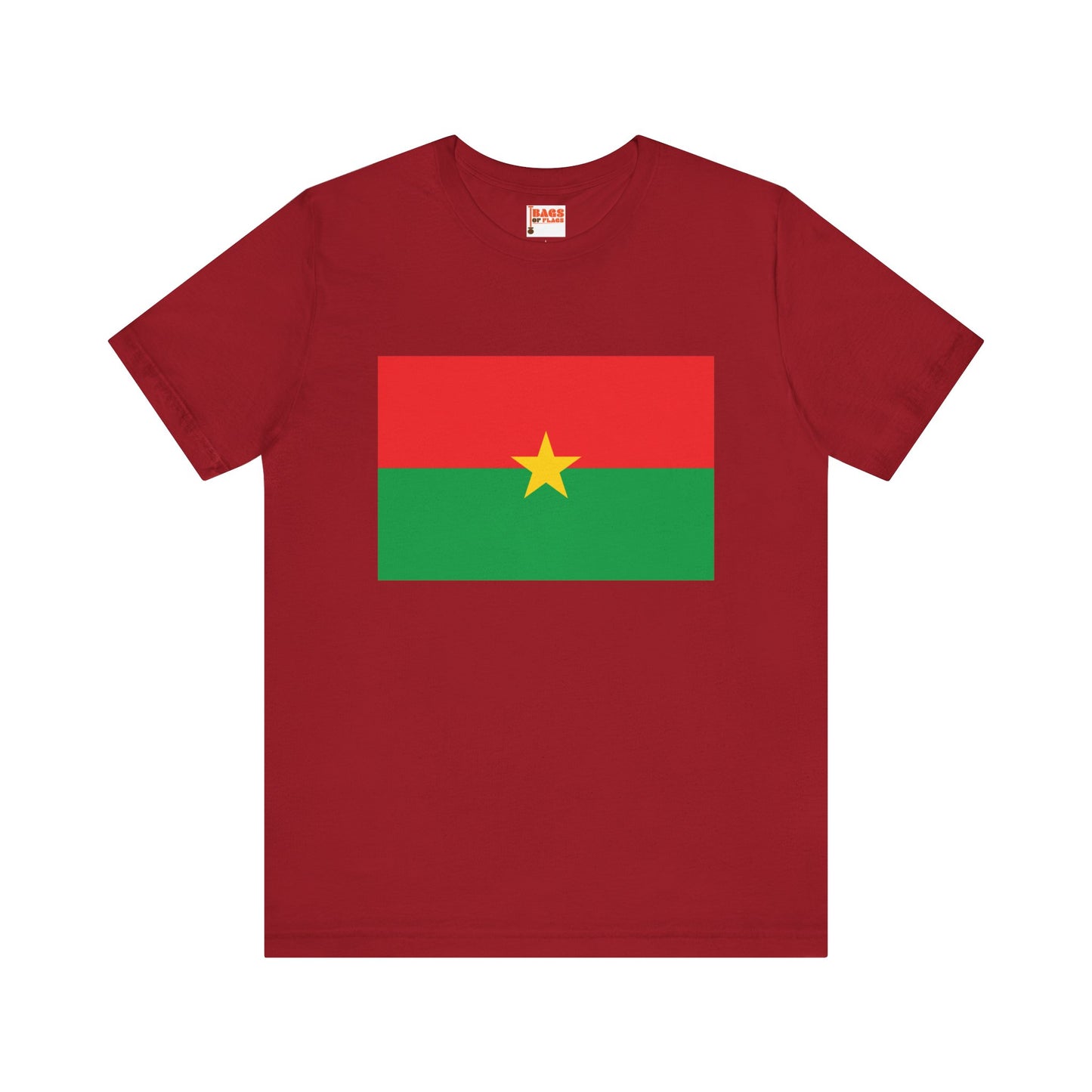 Burkina Faso Flag on T-shirt