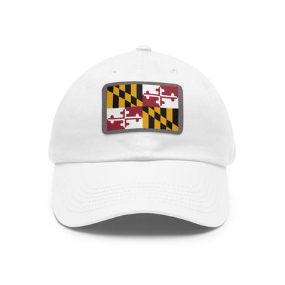Maryland Leather Patch Hat