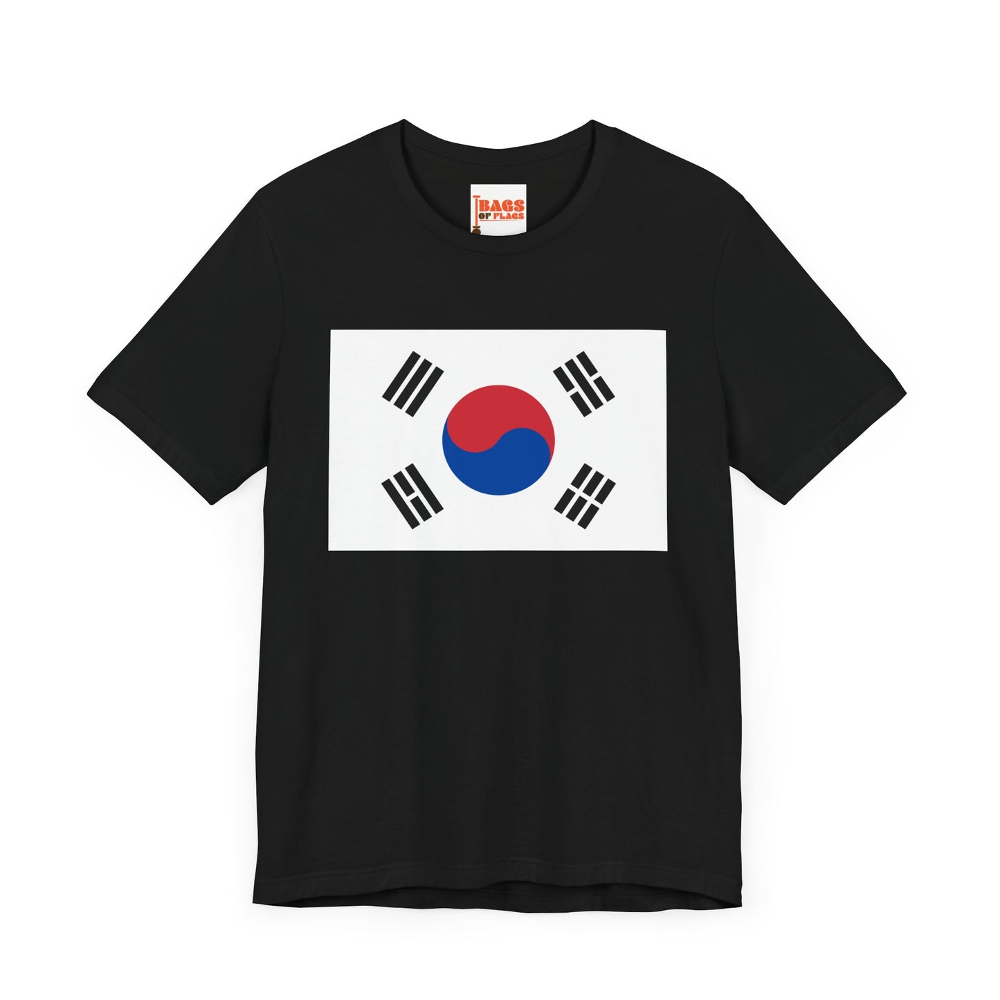 South Korea Flag on T-shirt