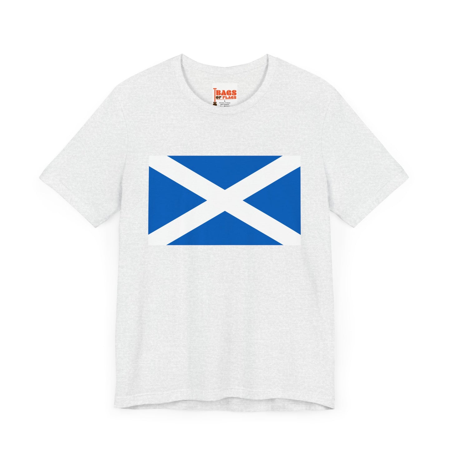 Scotland Flag on T-shirt