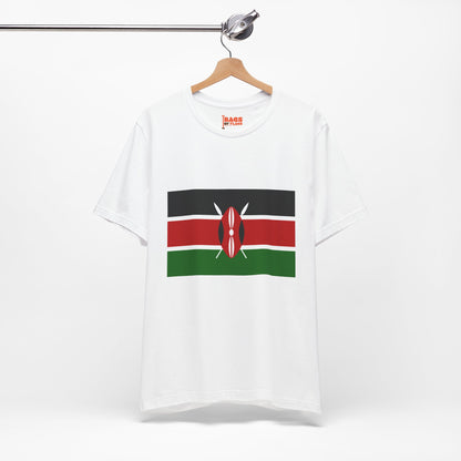 Kenya Flag on T-shirt