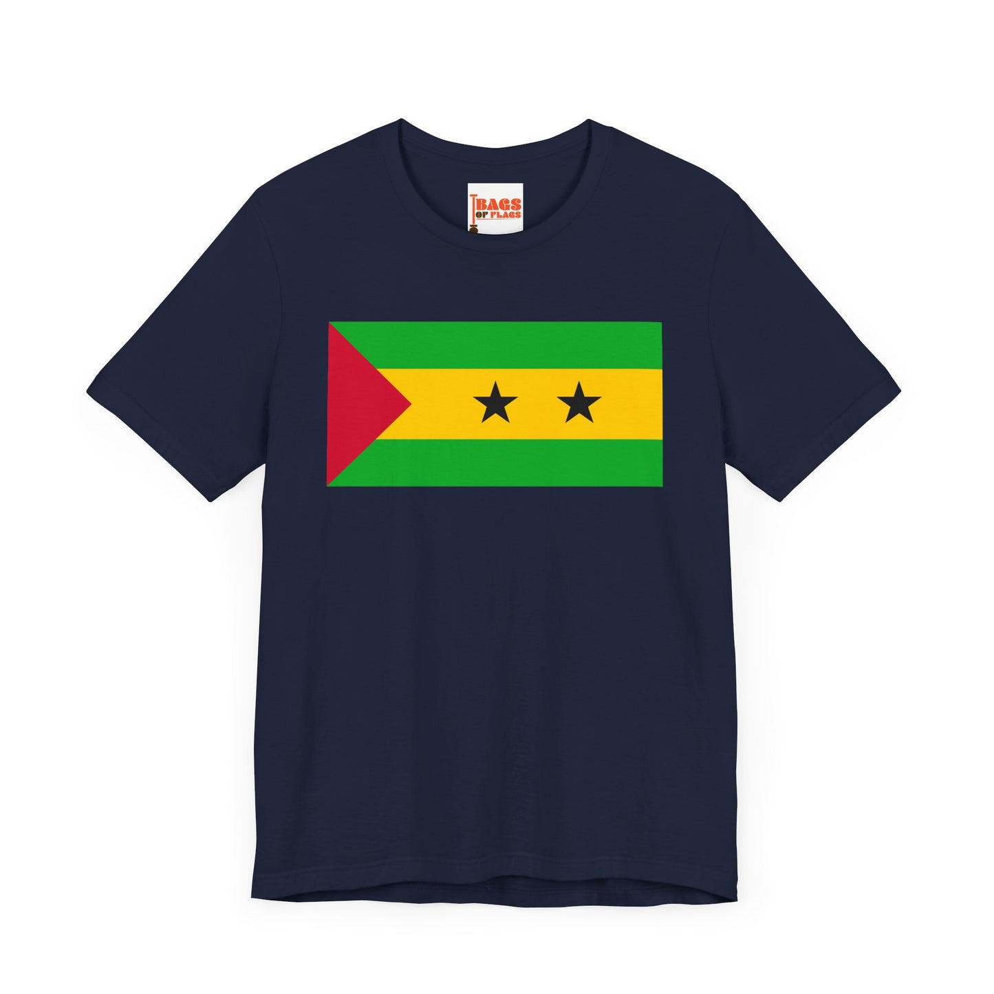 Sao Tome and Principe Flag on T-shirt