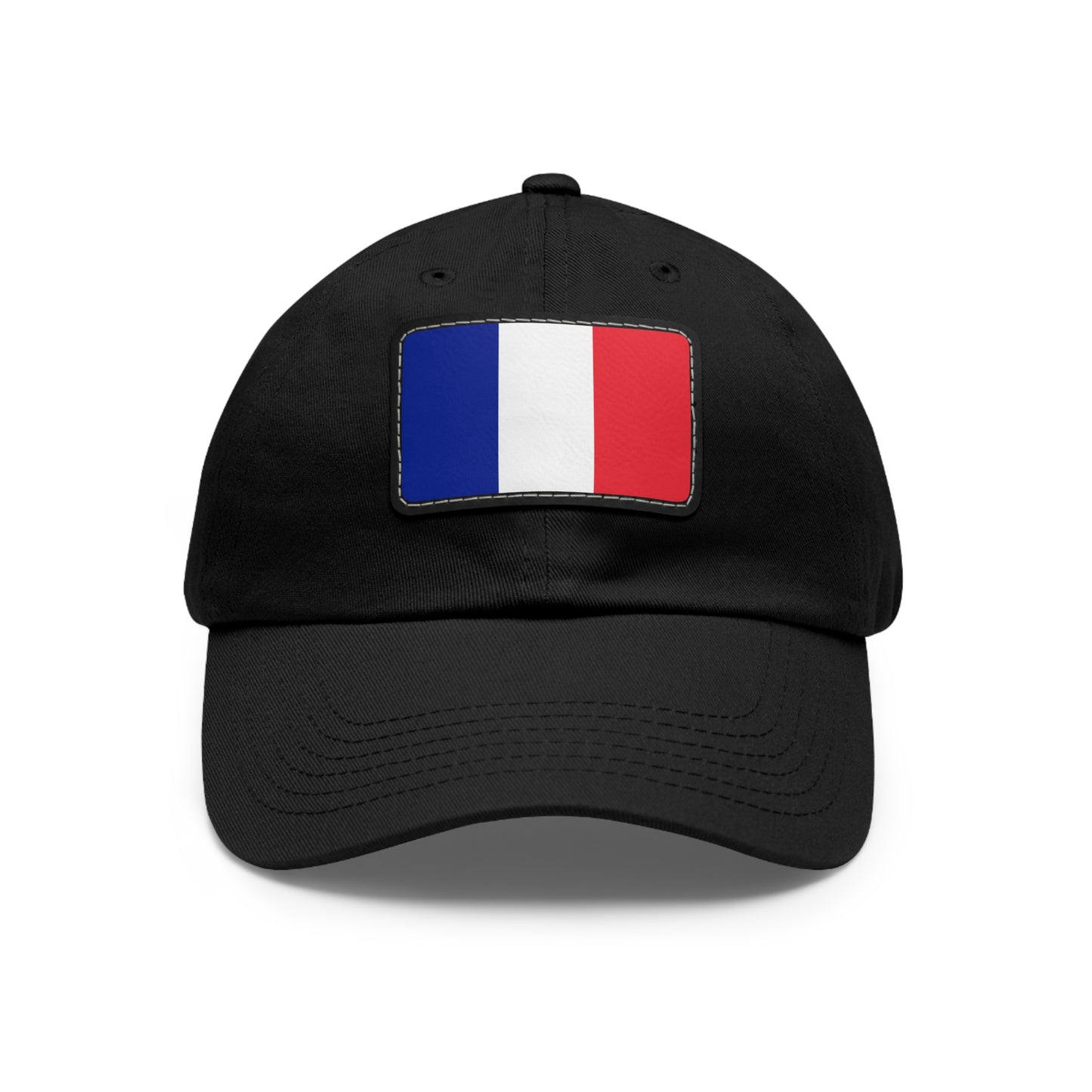 France Leather Patch Hat
