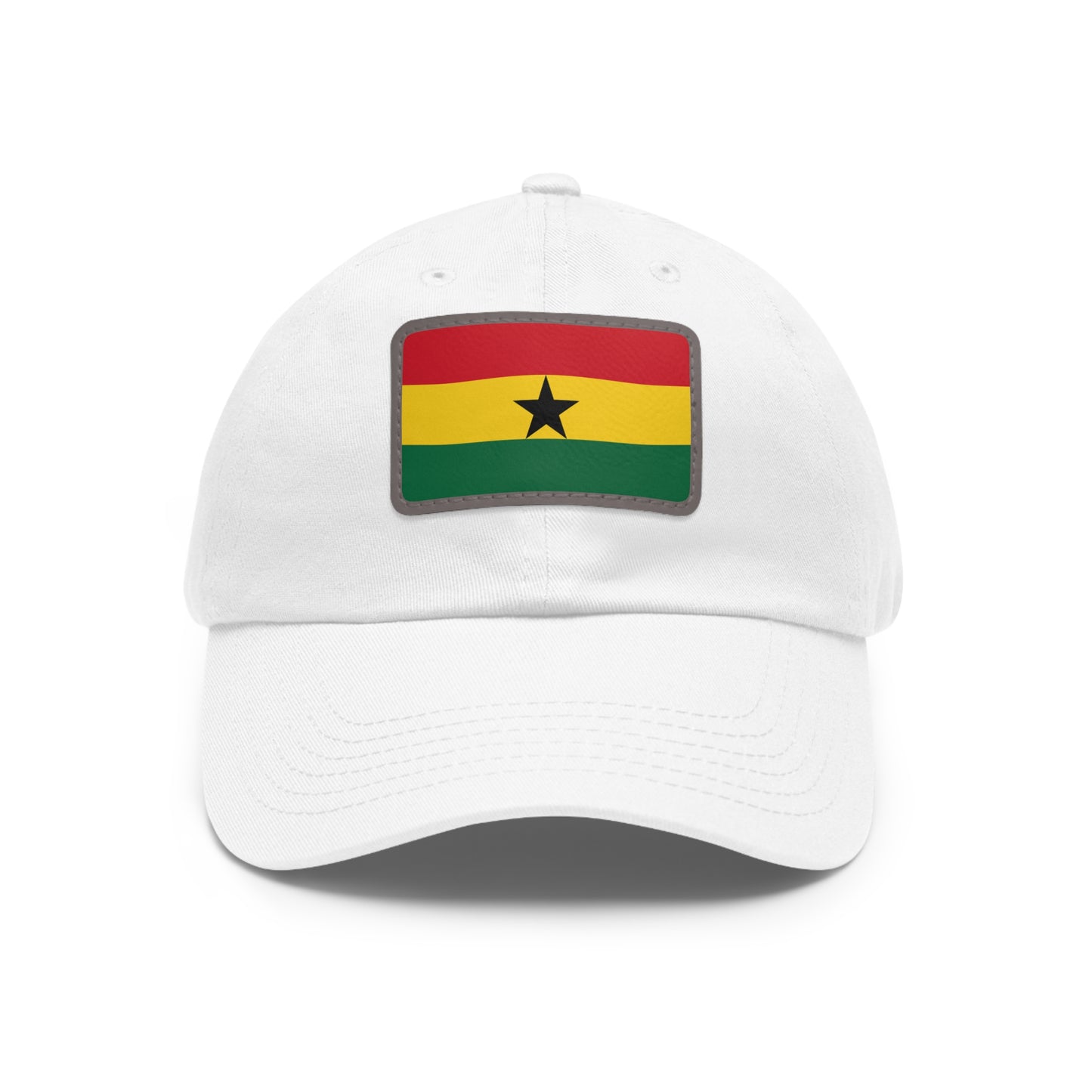 Ghana Leather Patch Hat