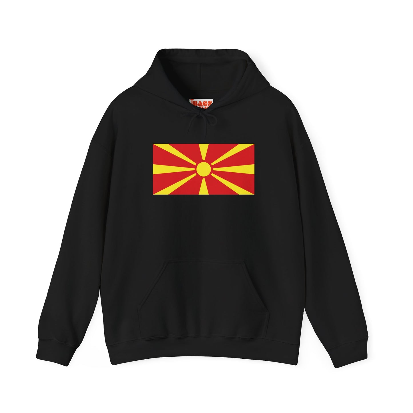 North Macedonia Flag Hoodies