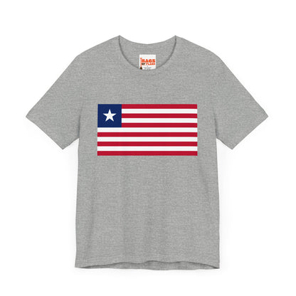 Liberia Flag on T-shirt