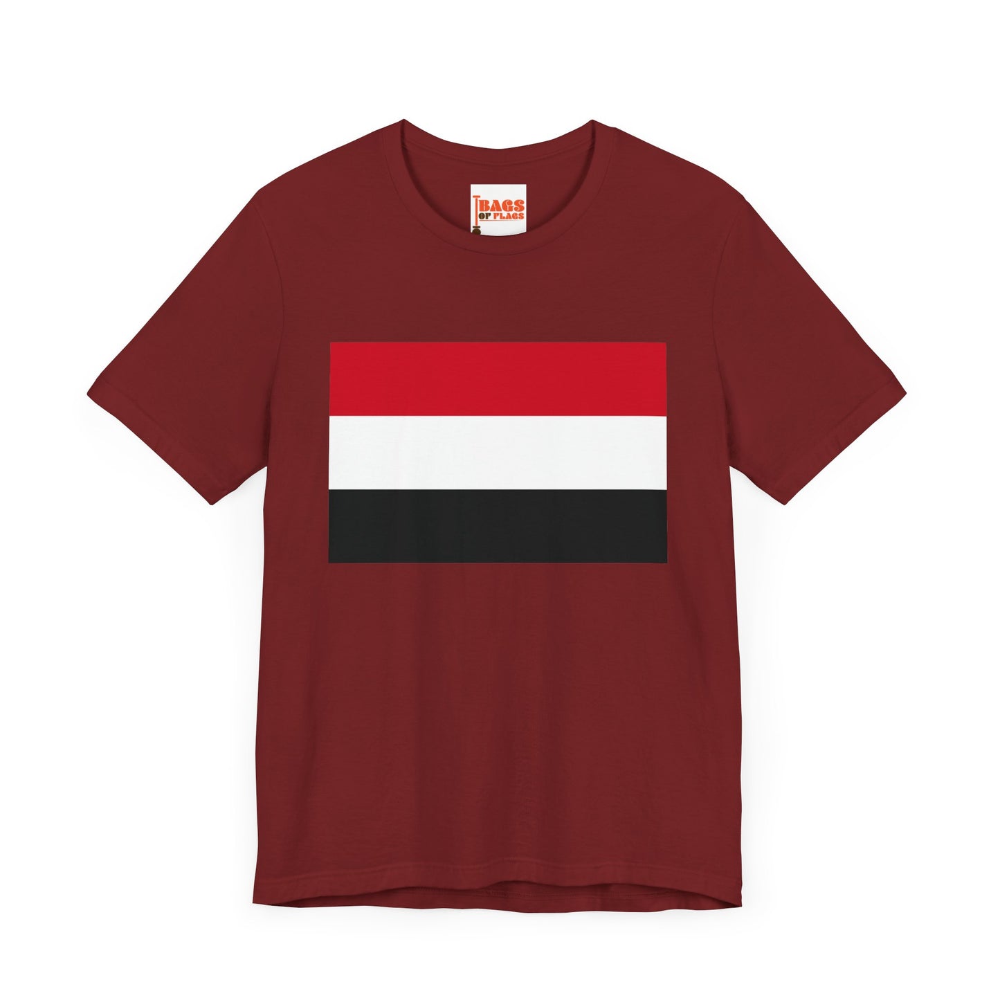 Yemen Flag on T-shirt