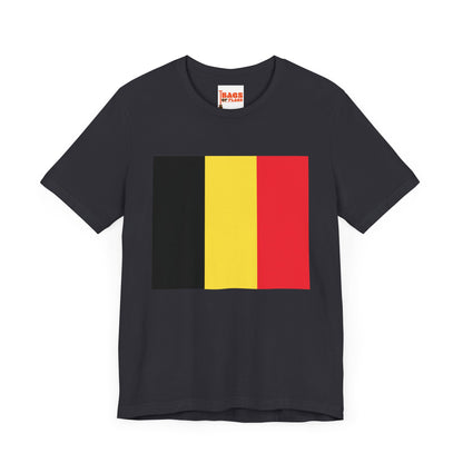 Belgium Flag on T-shirt