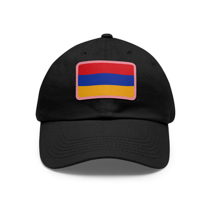 Armenia Leather Patch Hat