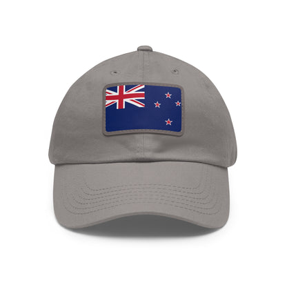 New Zealand Leather Patch Hat
