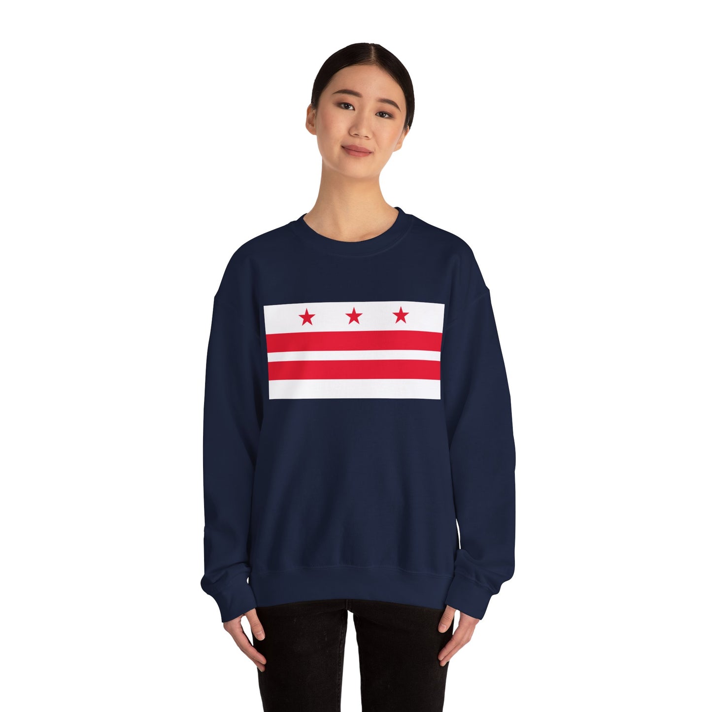 District of Columbia Flag Sweatshirt