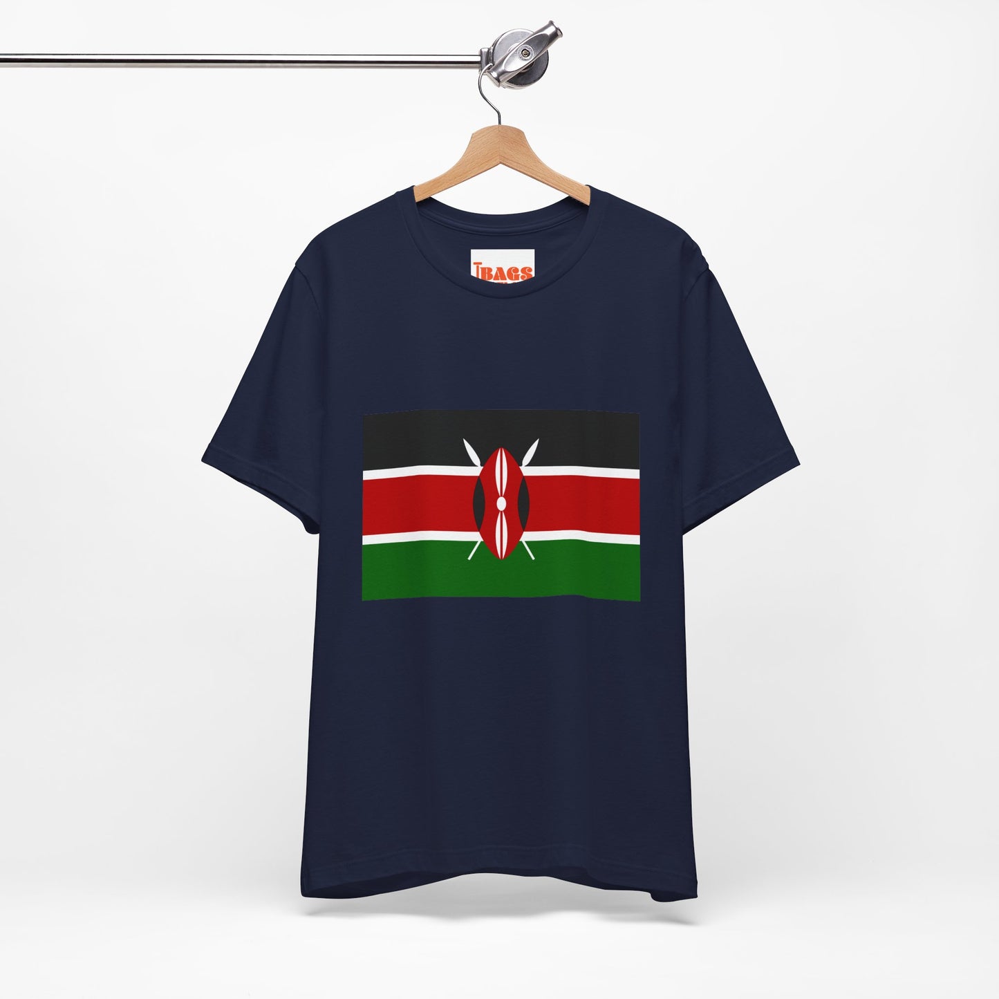 Kenya Flag on T-shirt