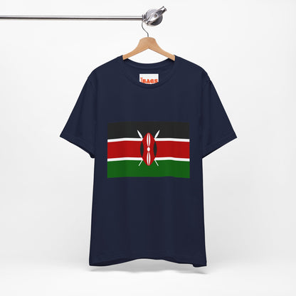 Kenya Flag on T-shirt