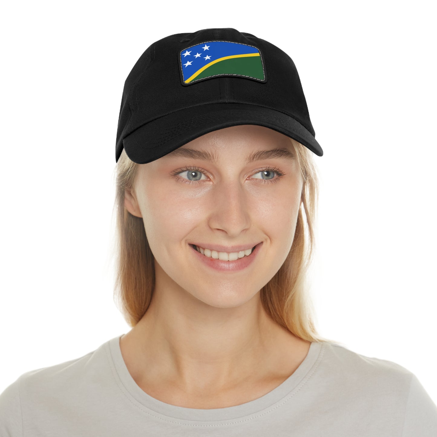 Solomon Islands Leather Patch Hat