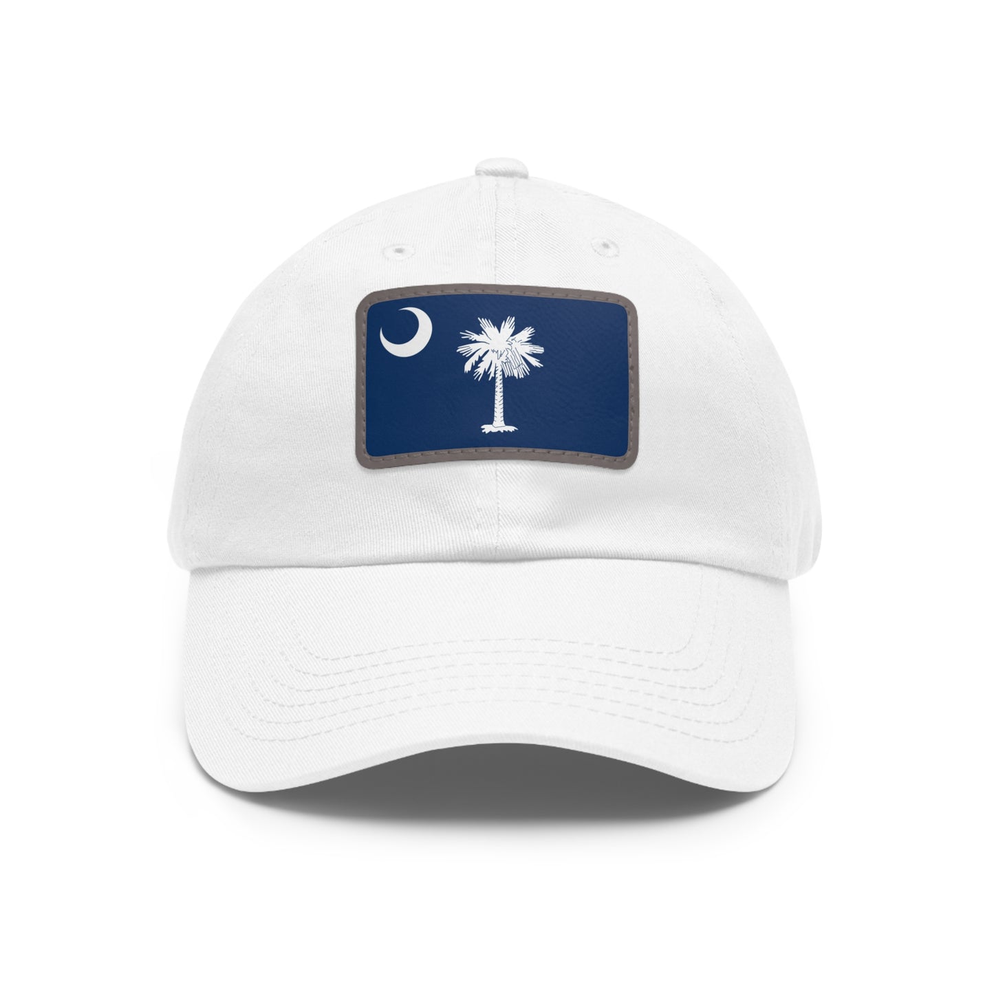 South Carolina Leather Patch Hat
